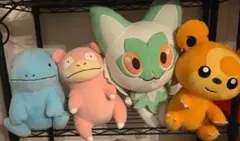 ポケットモンスター　ポケモン　ぬいぐるみ　4体セット