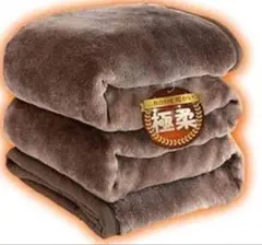 【2枚セット】 極暖二枚合わせ毛布 シングル 140×200 ふわ軽厚手 洗濯可