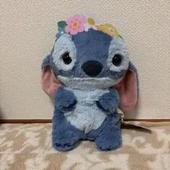 ディズニーキャラクター Aimery 花かんむり BIGぬいぐるみ スティッチ