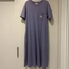 KELTY ポケット付き 半袖ロングワンピース