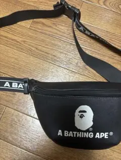 A BATHING APE ショルダーバッグ ボディバッグ ブラック