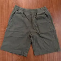 ユニクロ　半ズボン　140cm カーキ　ハーフパンツ　UNIQLO