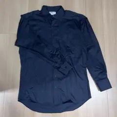 ORIHICA スーパーノンアイロン LL(44-86) ブラック 長袖シャツ