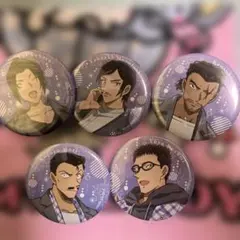 名探偵コナン隻眼の残像キャラバッジコレクション5点