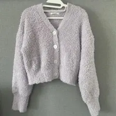 SNIDEL HOME ライトグレー カーディガン