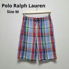 Polo Ralph Lauren マルチカラー チェック柄 ショートパンツ Mのサムネイル
