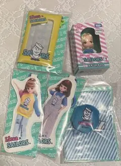 リカちゃんくじ セーラーズ ぷちリカちゃんとクリアポーチ＋おまけセット