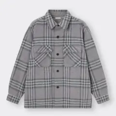 【美品】 GU チェックコート