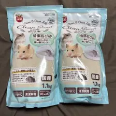 マルカン Clean Sand 1.1kg 2袋セットのサムネイル