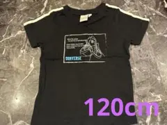 CONVERSE 黒Tシャツ 120cm
