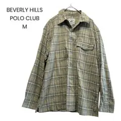 【BEVERLY HILLS POLO CLUB】チェック柄 古着 a1061のサムネイル