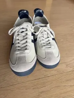 【値下げ】Onitsuka Tiger スニーカー クリーム/ネイビー