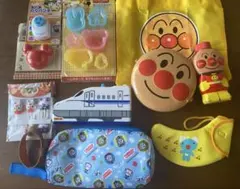 アンパンマン弁当箱・水筒・型抜きセット お弁当のシートおまけ