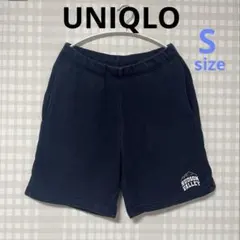 UNIQLO NYエンド　スウェットショートパンツ Sサイズ　ネイビー　紺