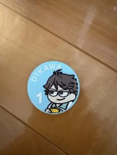 ハイキュー　ジロリ 刺繍缶バッジ 広島ロフト/大宮ロフト会場】 ◇3/13(水)新商品◇ 〇ジロリ 刺繍缶