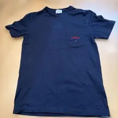 LANVIN en Bleu Tシャツ ポケット 刺繍 46のサムネイル