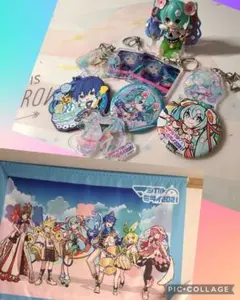 マジカルミライ限定 東京会場 献血 缶バッジ3個セット 初音ミク マジカルミライ 献血 缶バッジ クリアカード マスク