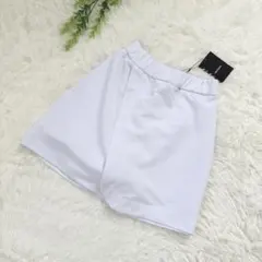 新品EMODA エモダ ホワイト スカートパンツ M タグ付き ウエストゴムのサムネイル
