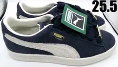 新品 PUMA SUEDE FAT LACE 25.5　ネイビー