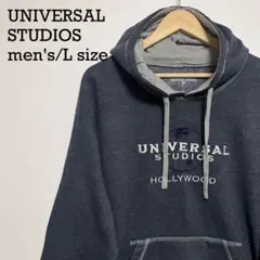 UNIVERSALSTUDIOS フーディ プルオーバーパーカー L ネイビーのサムネイル