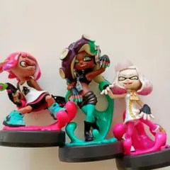 スプラトゥーンアミーボフィギュア 3体セット