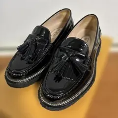 【週末限定価格】難あり　トッズ Tod's エナメルタッセルローファー