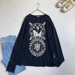 ☆HYSTERIC GLAMOUR☆ガールプリントスカル長袖Tシャツ 2点セット