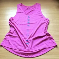 Nike DRI-FIT ピンク タンクトップ S
