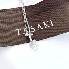 未使用級　TASAKI　タサキ　シルバー　ネックレス　　ベビーパール　4.0mm