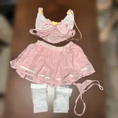 YAISHN セーラー服 セクシー コスプレ へそ出しエロい JK 4点セットのサムネイル