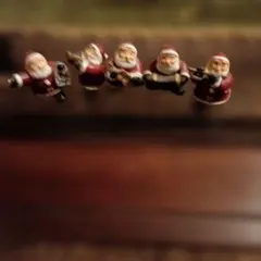 サンタクロース 置物 5体セット