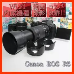 ✨予備電池付き✨Canon EOS R5 ダブルズームレンズセット✨ - メルカリ