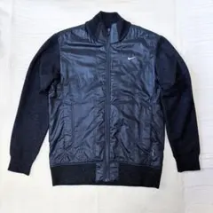 美品 ナイキゴルフ NIKE GOLF フルジップジャンパー ブルゾン ウール混