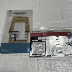 未使用品　スヌーピー 一番くじE賞　F賞 セット