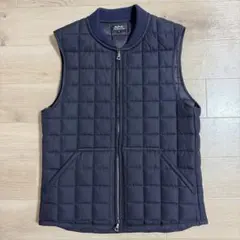 【美品】　A.P.C. アーペーセー キルティングベスト 中綿ベスト XS