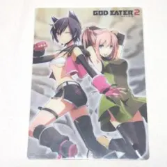 未開封 ゴッドイーター2 下敷き 非売品