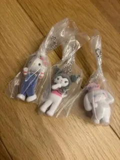 サンリオライブキャラクター ミニチュアチャーム 3点セット