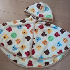ホットビスケッツ フリース ベビー ポンチョ