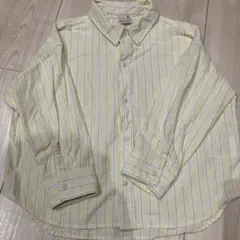 petit main 長袖シャツ 100cm イエロー