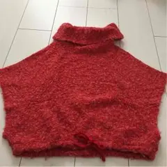 イングファースト 赤ポンチョ 120〜130 INGNI first