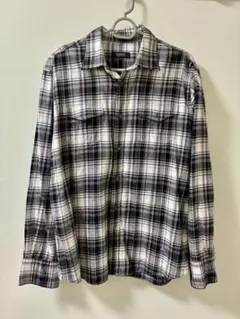 バーバリーブラックレーベル　チェック柄 長袖シャツ