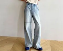 searoomlynn ソフトワイドstitchストレートSRN05