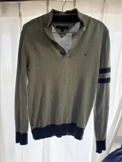 TOMMY HILFIGER ハーフジップニット Ｌ/Gサイズ