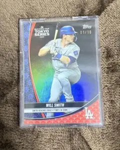 10枚限定　topps 2025 TOKYO SERIES will smith