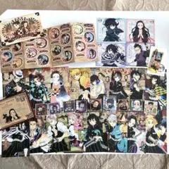 原作絵有　鬼滅の刃　グッズまとめ売り　ポストカード　シール　マグネット　上映特典