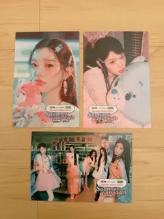 ILLIT MINJU MOKA 全員バージョン　ららぽーと　ポストカード