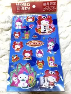 ハローキティ ぷっくりシール