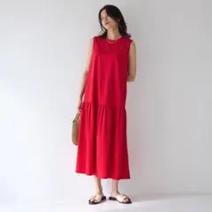 お値下げ❣️ ビアズリー シンプルカットロングワンピース - メルカリ