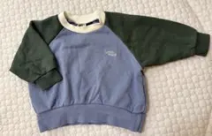 petit main バイカラー トレーナー　90