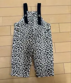 SHEIN ヒョウ柄 オーバーオール 74